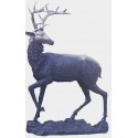 Cerf en bronze BRZ0915 ( H .190 x L .137 Cm )