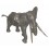 Bronze animalier :Eléphant en bronze BRZ224 ( H .73 x L .140 Cm )