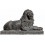  Couple de lions en bronze BRZ0357V ( H .90 x L :160 Cm ) Poids : 310 Kg 