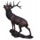 Sculpture cerf : RES1329