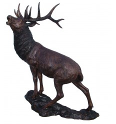 Sculpture cerf : RES1329