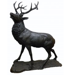 Sculpture cerf : RES1708