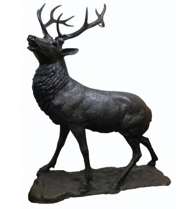 Sculpture cerf : RES1708