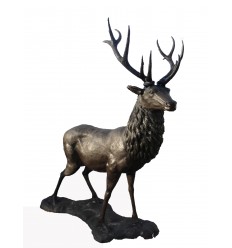 Sculpture cerf : RES1707