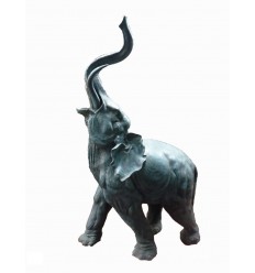 Sculpture éléphant : RES0053-76