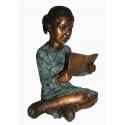 Sculpture bronze enfant BRZ1588