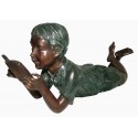 Sculpture bronze enfant BRZ1585