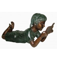 Sculpture bronze enfant BRZ1586