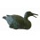 Bronze animalier : canard en bronze BRZ1649V ( H .10 x L .25 Cm ) Poids : 2 Kg 