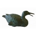 canard en bronze BRZ01649V ( H .10 x L .25 Cm ) Poids : 1.6 Kg 