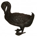 canard en bronze BRZ0194 ( H .30x L .27 Cm ) Poids : 5.5 Kg 